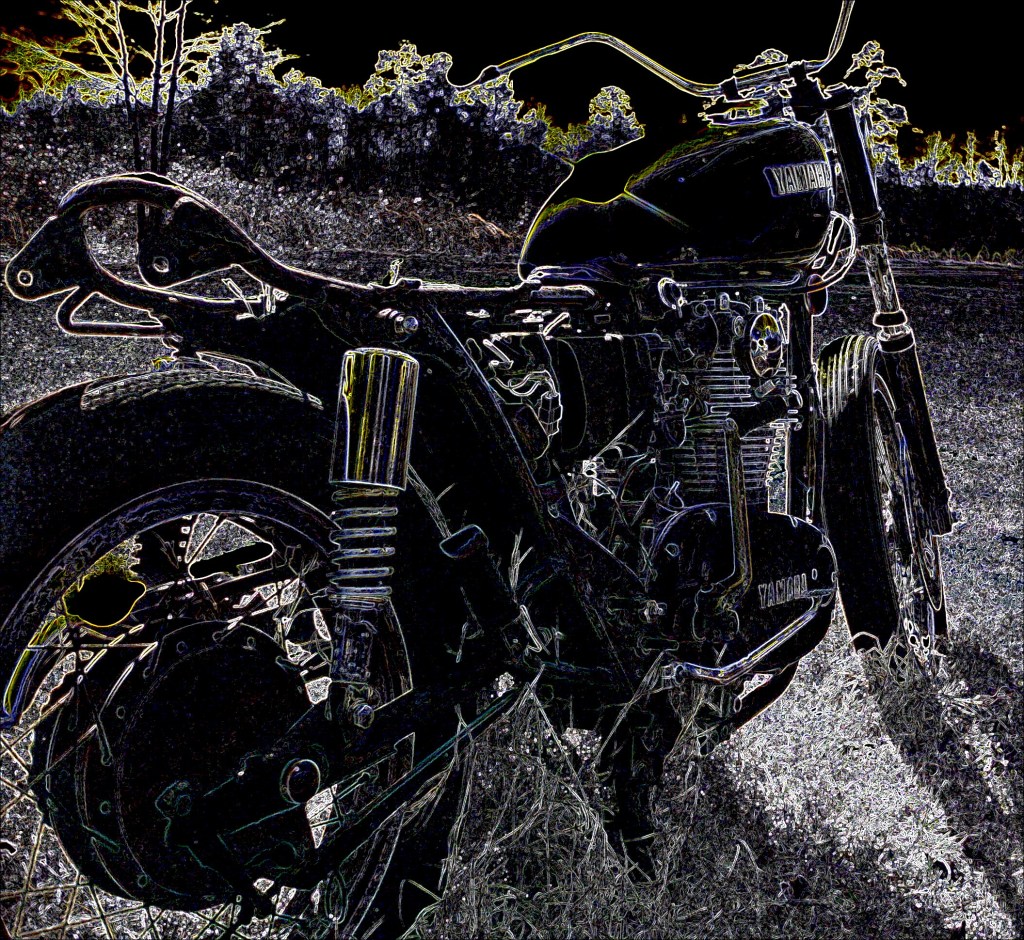 Junkyard dog Yamaha xs650 wallpaper
