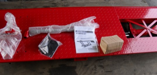Harbor Freight Motorcycle Lift Table w/ parts & instructions Harbor Freight Motorcycle Lift Table w/ parts & instructions