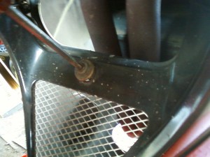 Ninja 250 lower fairing remove bolt