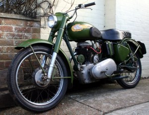 A genuine 1954 Royal Enfield Clipper