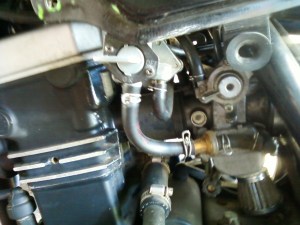 Ninja EX250 gas valve