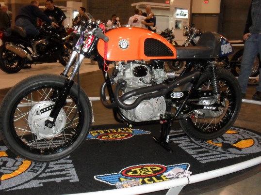 The Brew Racing CB350 Racebike