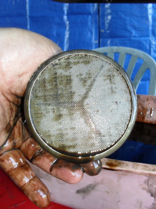 1980 CB650 oi sump screen