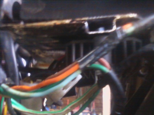 custom rat motorcycle electronics mount