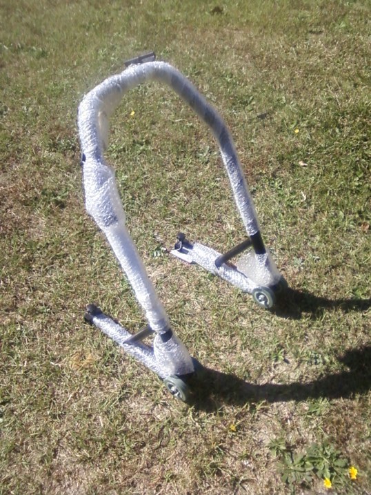 <Motorcycle swingarm rear lift & stand>