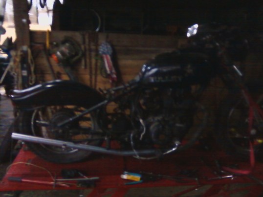 <honda cm400 chopper>