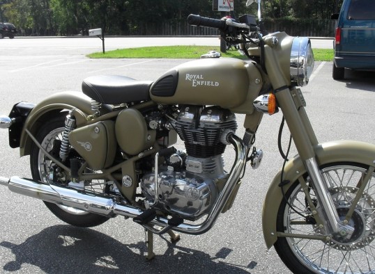 <Royal Enfield Classic 500 85mpg>