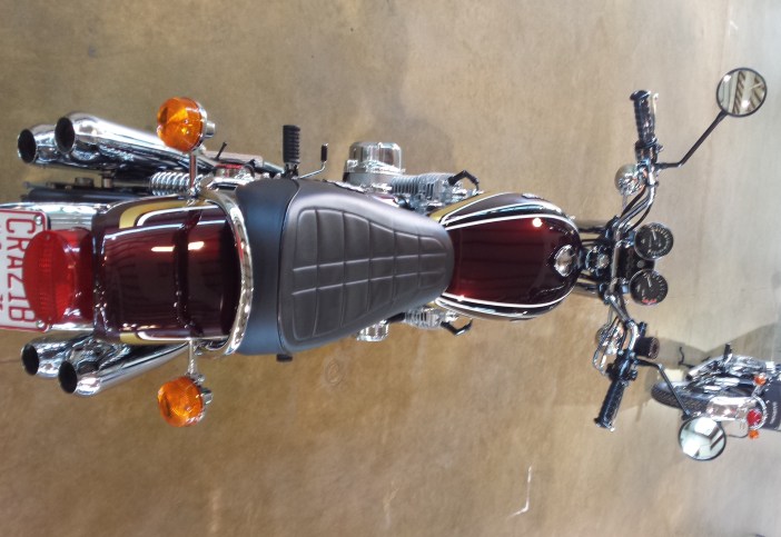 Perfect 1975 Kawasaki Z1B 900 top view