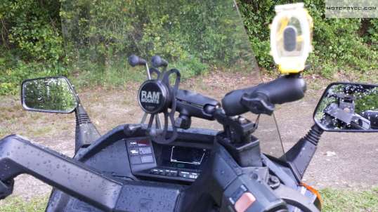 Ram Mounts On Honda Helix