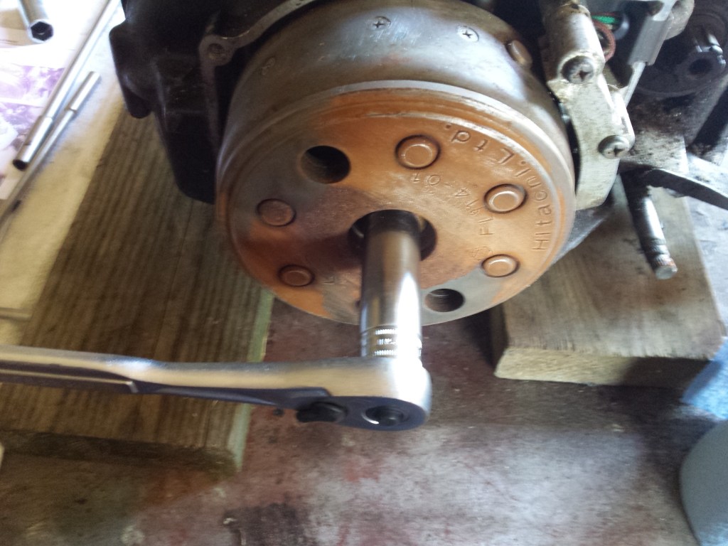 <honda cm400 alternator rotor>