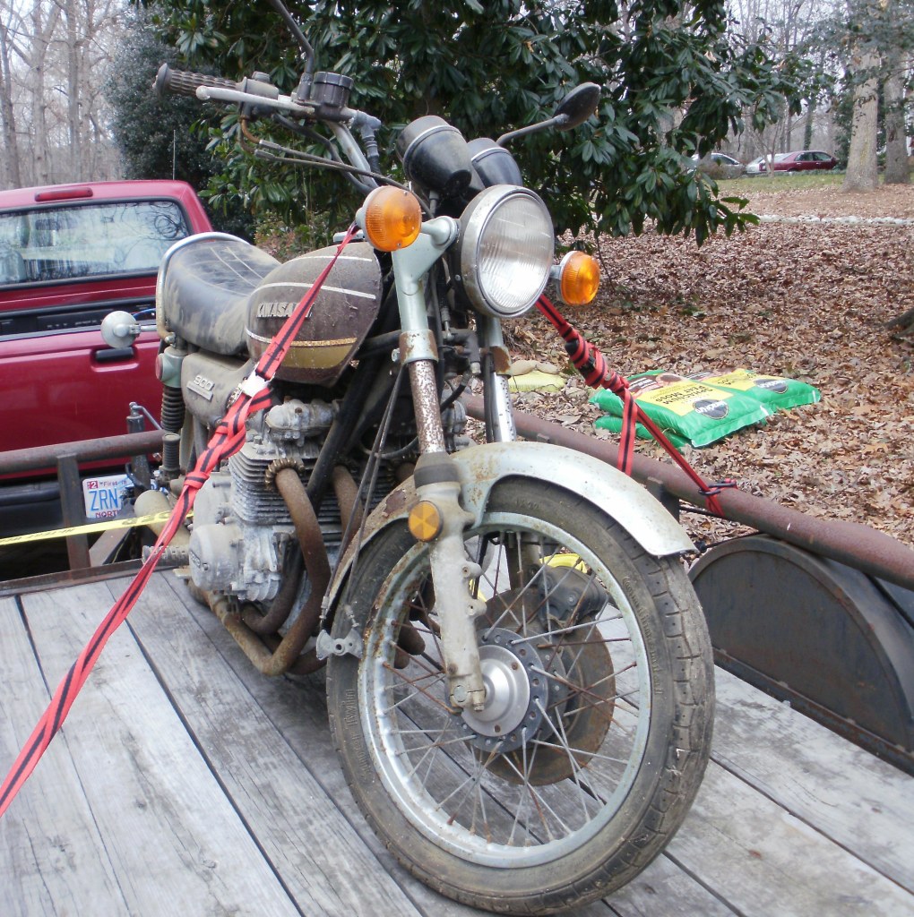 Perfect 1975 Kawasaki Z1B before