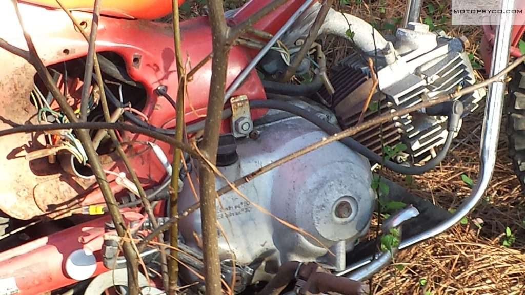 Honda CT90 missing parts