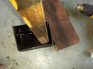 <custom Honda chopper battery box>