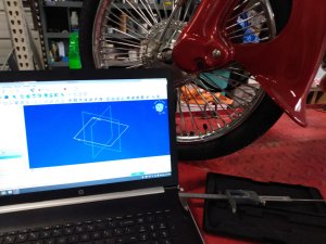 CAD and motorcycle